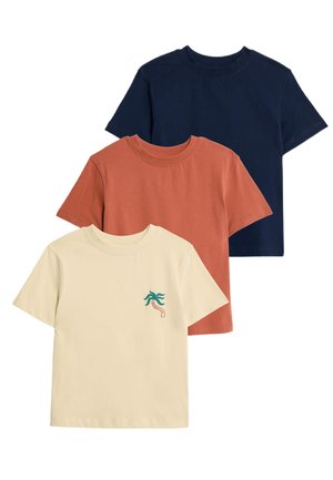 3PK PURE COTTON (2-8 YRS) - Top - red mix
