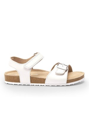 CORKBED WIDE FIT - Szandálok - white leather