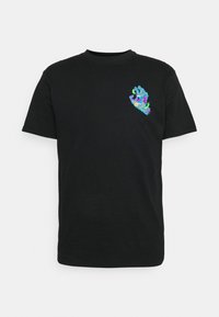 STRANGE HAND UNISEX - T-shirt estampada - black