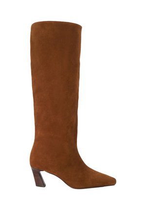 SELINNI - Boots - dark tan