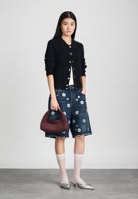 MARC JACOBS THE MINI SACK - Handtas - dark plum