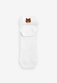 Next EMBROIDERED 4 PACK REGULAR FIT - Strumpor - white cats