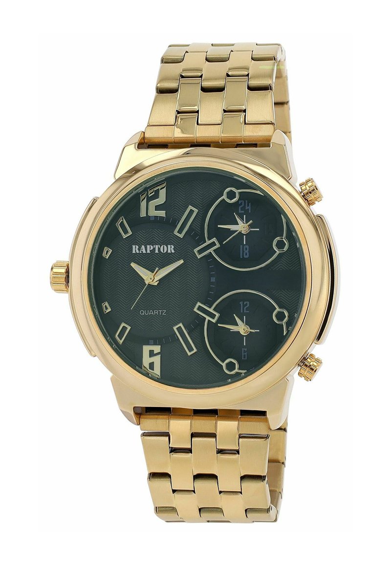 RAPTOR Chronograph watch - goldfarbig/gold-coloured - Zalando