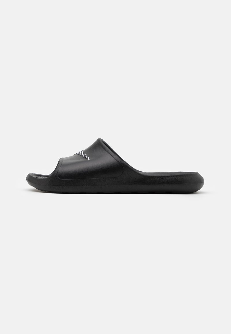 Nike Sportswear - VICTORI ONE SLIDE - Sandales de bain - black/white, Agrandir