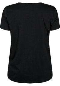 Active by Zizzi TRAININGS - T-shirt imprimé - black w winner
