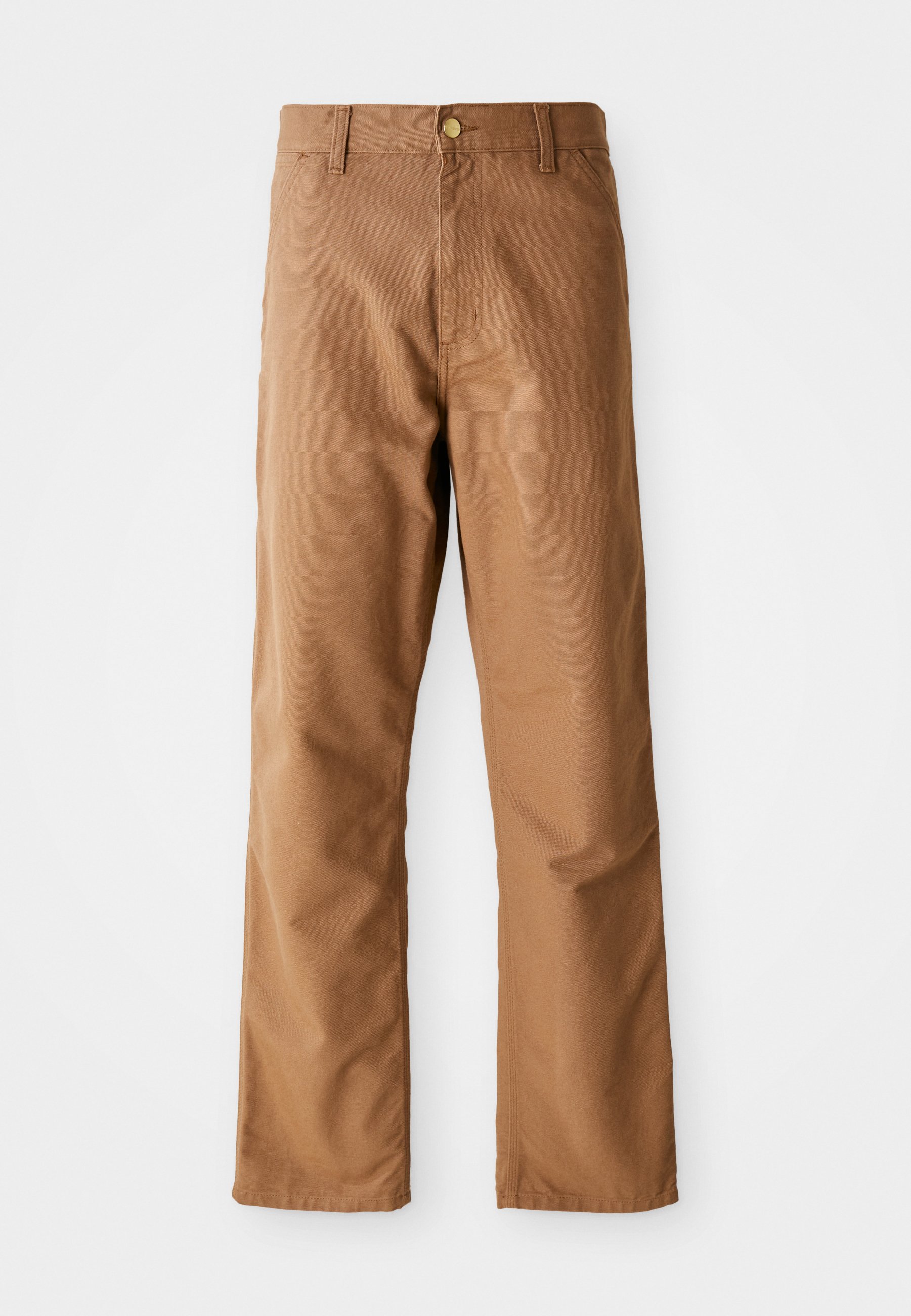 Carhartt WIP SINGLE KNEE PANT - Pantaloni - peanut/maroniu deschis