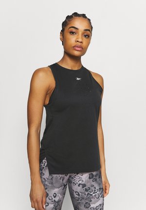 PERFORATED TANK - Top - black