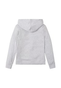 TOM TAILOR Mikina na zip - light stone grey melange
