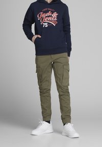 Jack & Jones Junior JJIPAUL JJFLAKE - Cargobroek - olive night