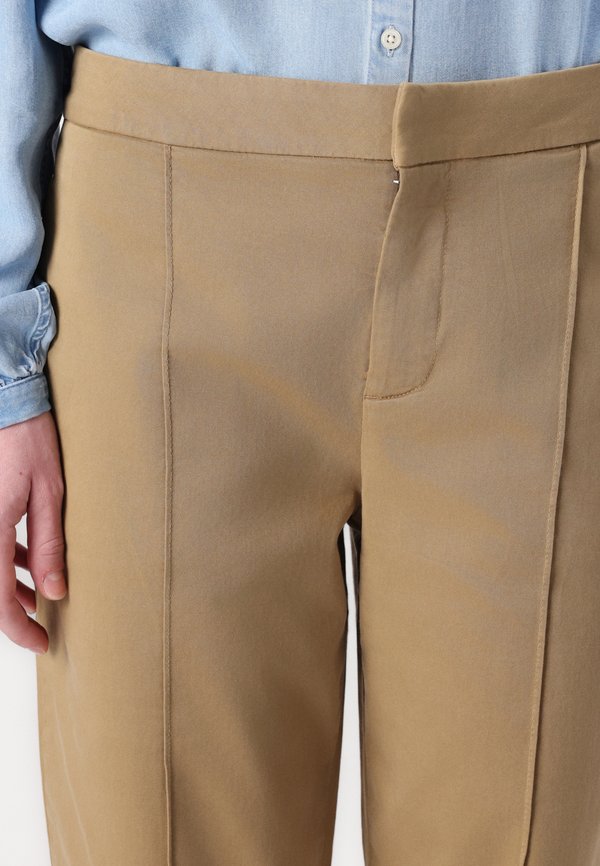 TERESITA - Trousers - medium beige3