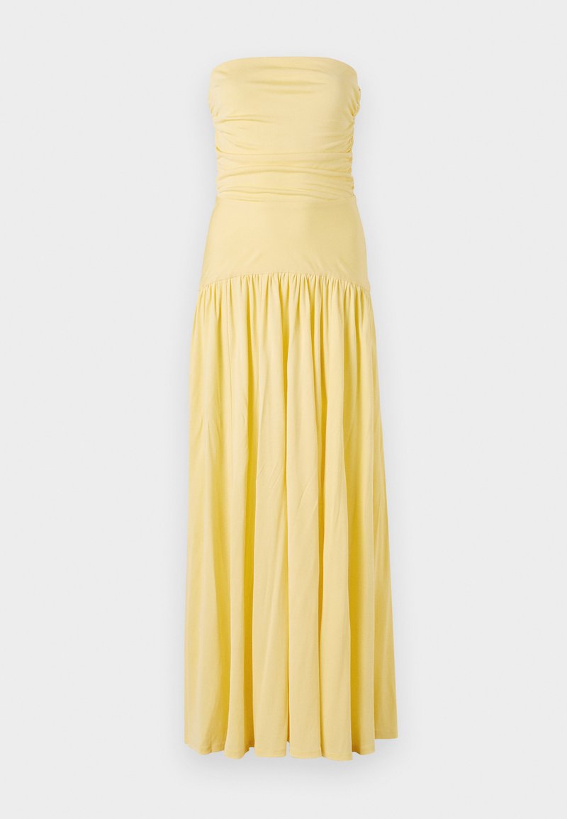 STAUD Maxi-jurk geel