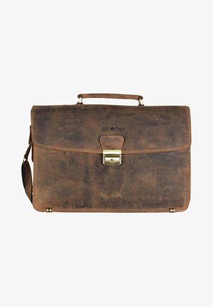 Greenburry VINTAGE - Aktentasche - brown