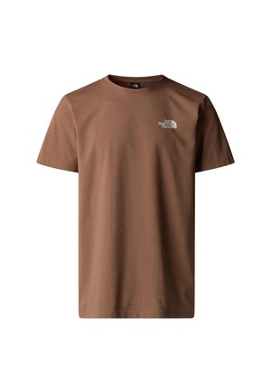 The North Face SIMPLE DOME TEE - Print T-shirt - latte