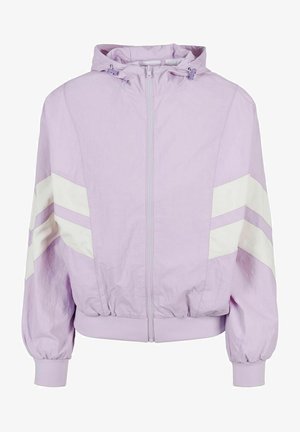 CRINKLE BATWING - Windbreaker - lilac whitesand