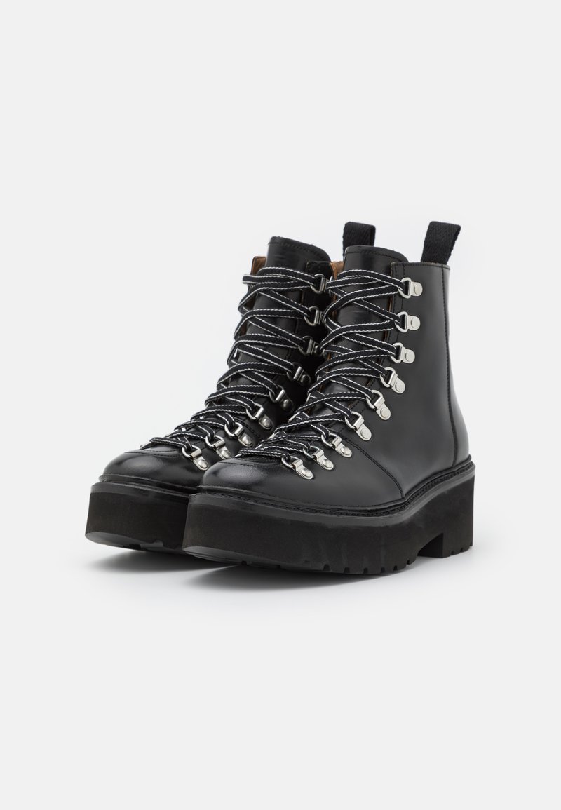 Damen Sneaker | Grenson NANETTE PLATFORM Plateaustiefelette black colorado/schwarz - ZA08335 Damen Sneaker | Grenson NANETTE PLATFORM Plateaustiefelette black colorado/schwarz - ZA08335