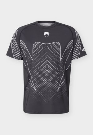 Venum, MIDNIGHT FURY - Športové tričko - black/grey/silver-coloured