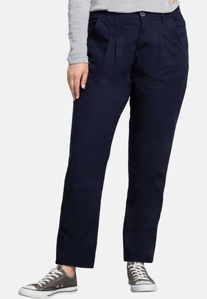 Sheego, Trousers - marine
