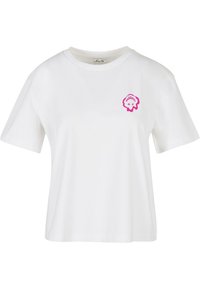 EVERYTHING IS NICE - Printtipaita - white