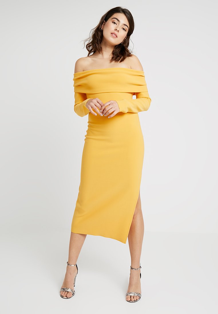 bec and bridge elle off shoulder dress
