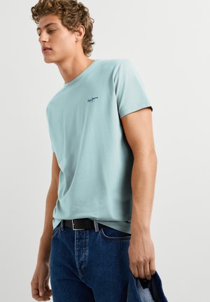 Pepe Jeans, PEPE JEANS BASIC T-SHIRT ORIGINAL BASIC 3N - Camiseta básica - dark acqua blue