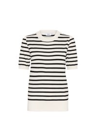 Saint Tropez T-shirt med print - off-white