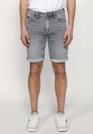 REGULAR FIT BERMUDA - Shorts di jeans - denim gris grey denim