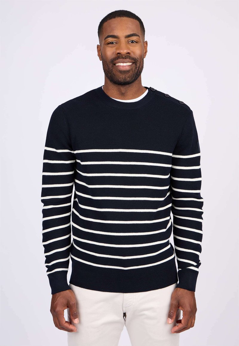 Mise au Green Pullover - white