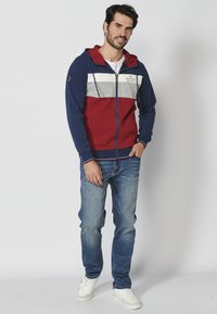 Koroshi Zip-up sweatshirt - navy
