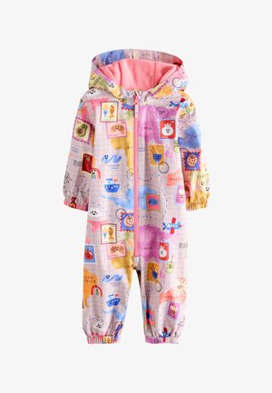 Next REGULAR FIT - WATERPROOF PRINTED PUDDLESUIT . - Regenanzug - pink map print