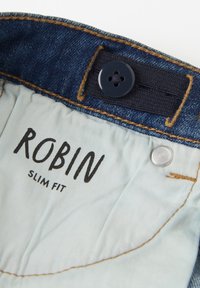 Polarn O. Pyret ROBIN COMFY SOFT  - Slim fit -farkut - blue denim