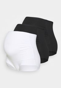 Lindex - MATERNITY BRIEF 3 PACK - Slip - black/white Image miniature 1