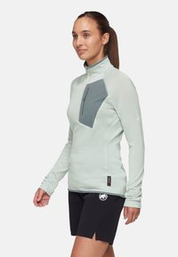 Mammut AENERGY HALF ZIP - Langarmshirt - silver sage strata