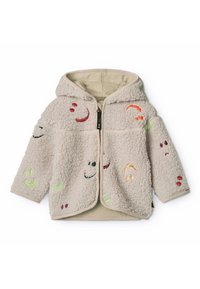 Molo UMMI JACKET UNISEX - Felpa con zip - sand