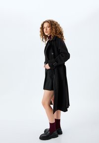 Koton DOUBLE BREASTED - Klassisk frakke - black