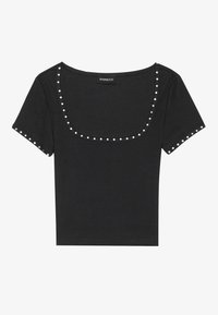 Trükipildiga T-särk - black