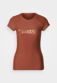 SOCIETY FOIL SUNSHIRT - Zgornji del kopalk - brown