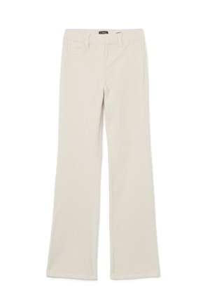 FLARE - Pantalon classique - chalk white