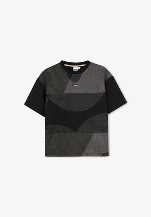 BOSS Kidswear, SHORT SLEEVES TEE-SHIRT KIDS TEENS - T-shirt imprimé - black