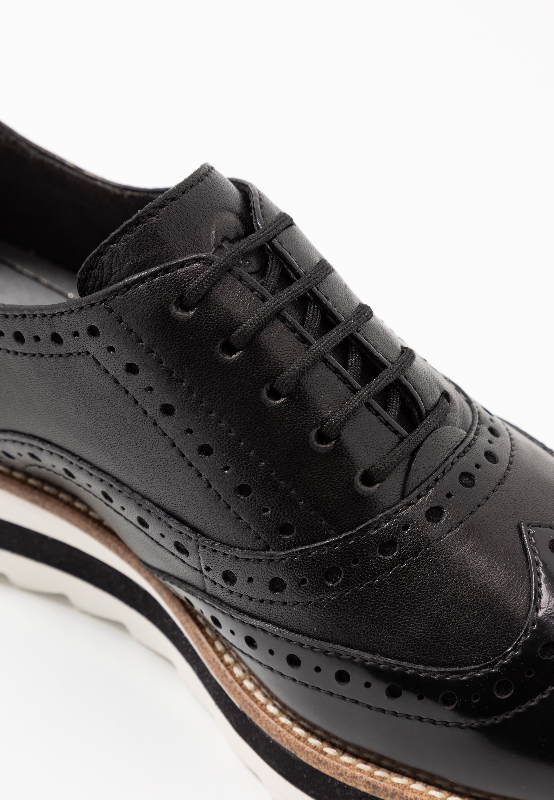 LACE UP Snörskor black LACE UP Snörskor black