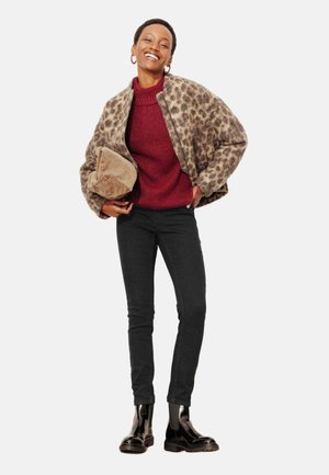 ERNEST PUSH UP - Jeans Skinny - noir