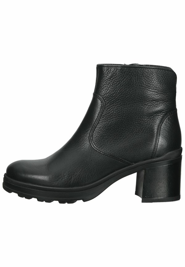 Plateaustiefelette - schwarz