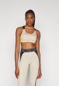 Puma 4KEEPS EVERSCULPT  - Športni modrček s srednjo podporo - putty