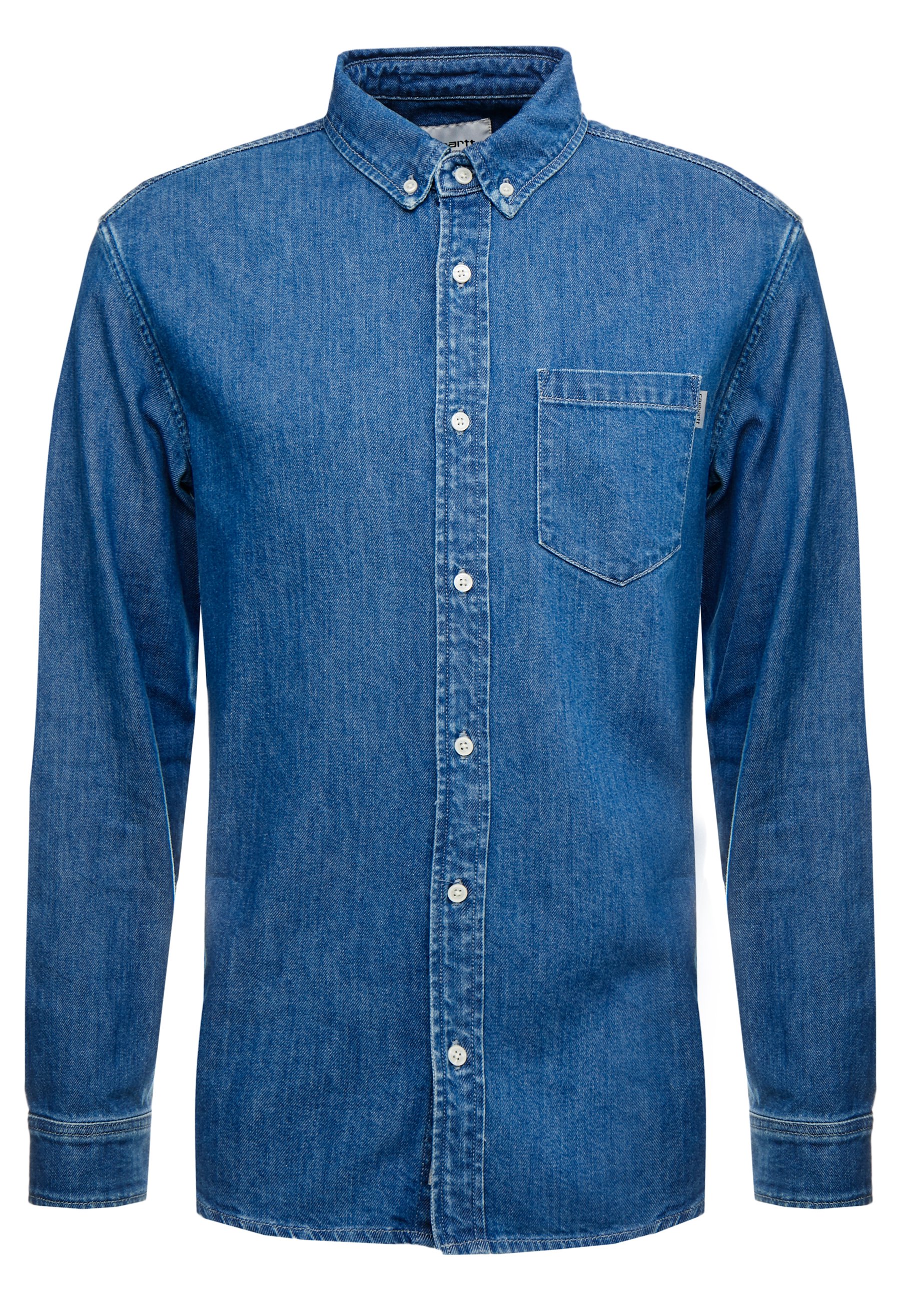 Carhartt WIP CIVIL JANESVILLE Skjorte blue stone washed Carhartt WIP CIVIL JANESVILLE - Skjorte - blue stone washed