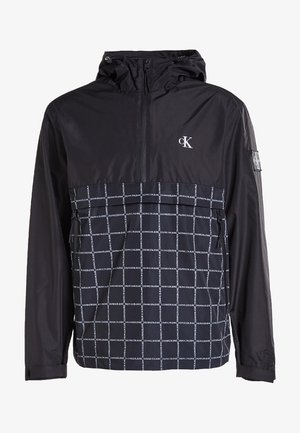 Calvin Klein Jeans TECHNICAL POP OVER - Windjack - ck black