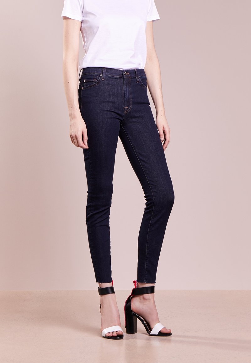 7 for all mankind Vaqueros pitillo - blue denim