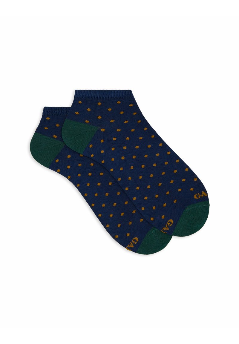 Gallo ANKLE WITH POLKA DOTS - Calze - royal curry