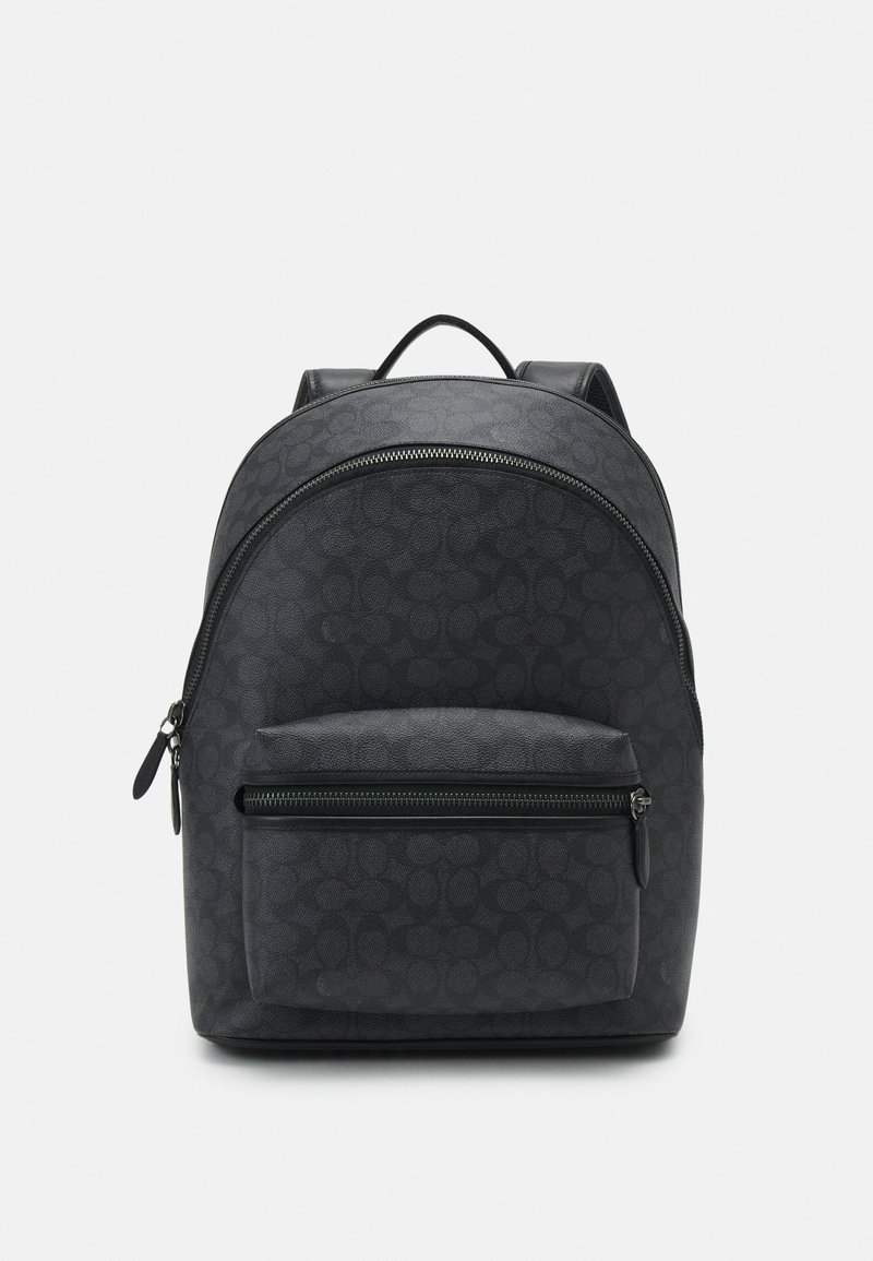 Coach CHARTER BACKPACK IN SIGNATURE UNISEX - Rucksack - charcoal ...