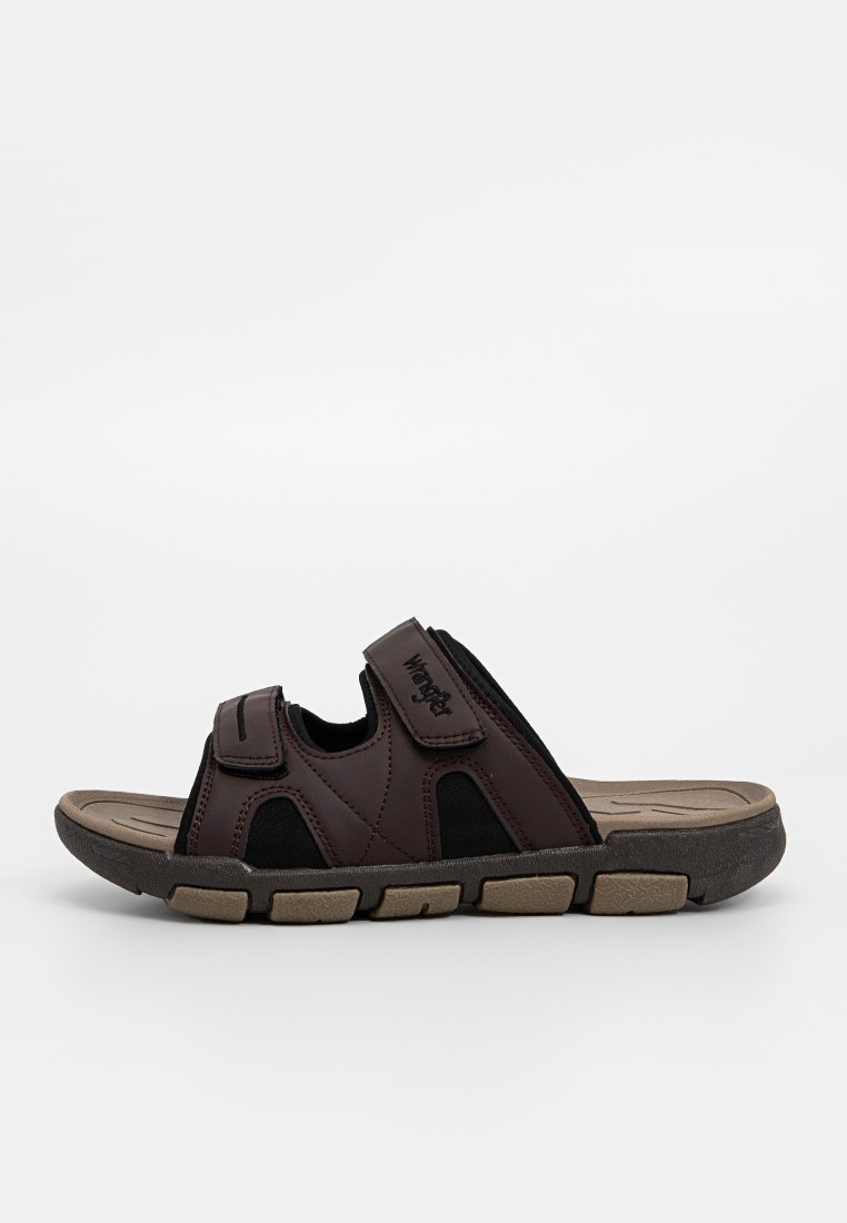 Wrangler Muiltjes donkerbruin