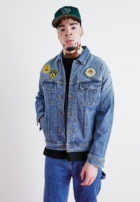 Lee RELAXED RIDER JACKET - Traper jakna - darkblue