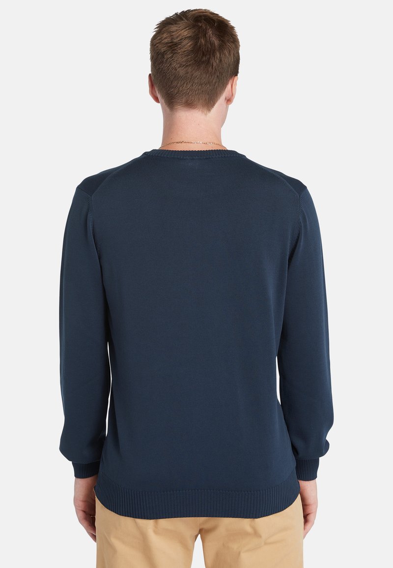 Timberland MERRYMACK RIVER GARMENT DYE - Svetr - dark sapphire